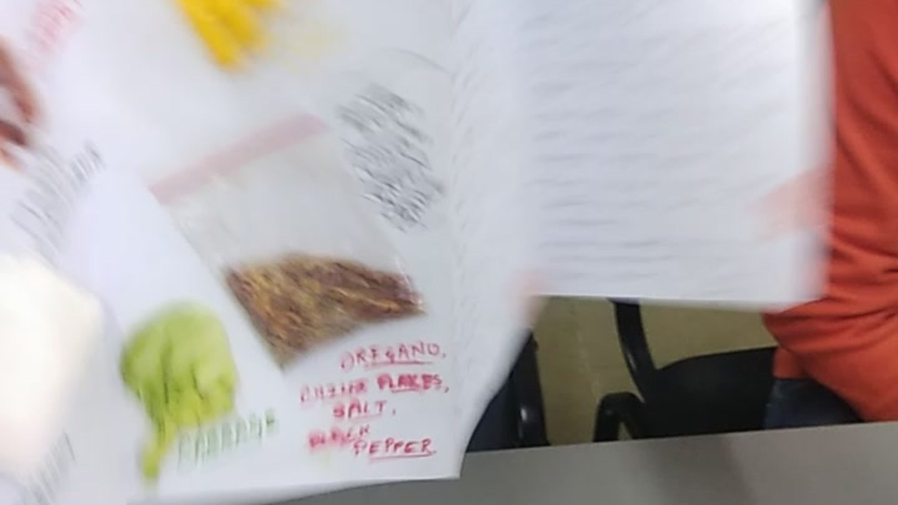 Making Recipe Books
